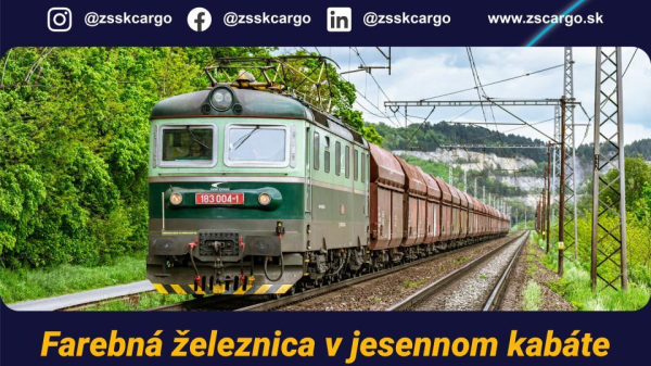 Farebná železnica v jesennom kabáte očami kolegov zo #zafarebnuzeleznicu